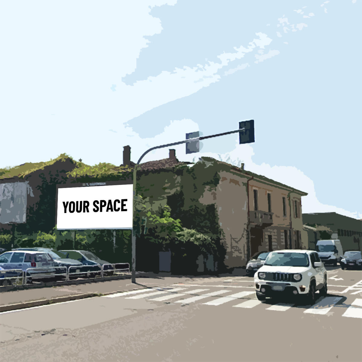 SPAZIO PUBBLICITARIO 600 x 300 Via Magenta (BUSTO ARSIZIO) Dal 19/10/2026 al 01/11/2026 14 giorni